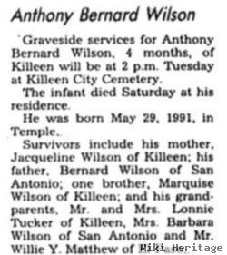 Anthony Bernard Wilson