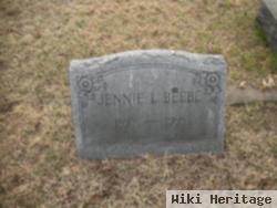 Jennie L Beebe