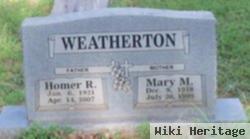 Mary M. Slaughter Weatherton