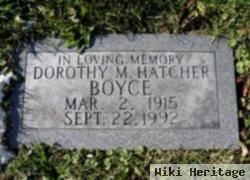 Dorothy Mae Hatcher Boyce