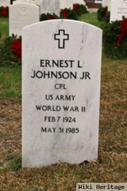 Ernest Leslie Johnson, Jr