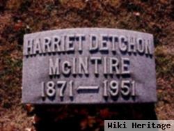 Harriet Detchon Mcintire