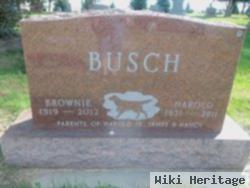 Harriet Lenore "brownie" Dykstra Busch