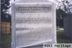 Elizabeth Ann Reeves Lyons