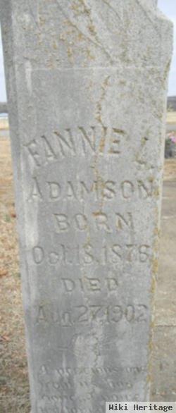 Fannie L Adamson