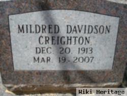 Mildred Davidson Creighton