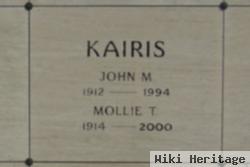 Mollie T Kairis