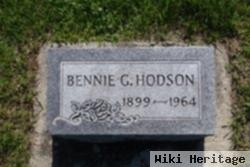 Benjamin G "bennie" Hodson