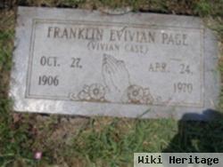 Franklyn Evivian Case Page