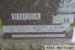 Merton J Rhoda, Jr