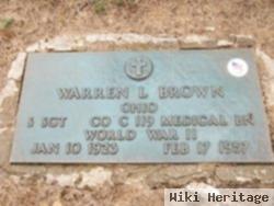 Warren L Brown