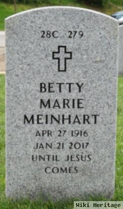 Betty M Peterson Meinhart