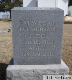 E. M. Bonham