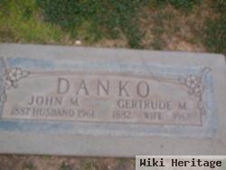 Gertrude M.. Danko