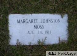 Margaret Johnston Moss