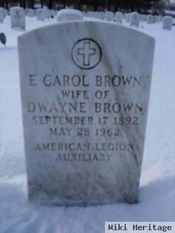 Edith Carol Dodds Brown
