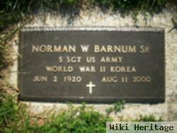 Norman W Barnum, Sr