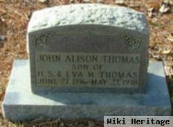 John Alison Thomas