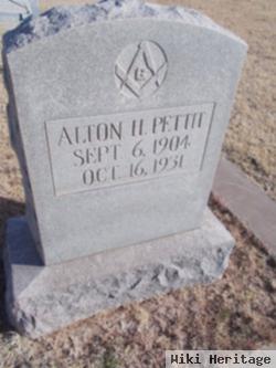 Alton H Pettit