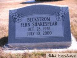 Fern Shakespear Beckstrom