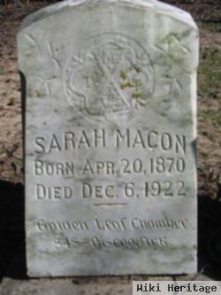 Sarah Macon