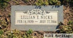 Lillian E. Woodward Nicks