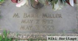 M Barr Miller