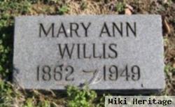 Mary Ann Willis