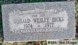 Donald Wesley Hicks