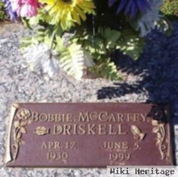 Bobbie Mccartey Driskell