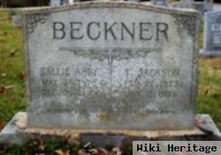 T. Jackson Beckner