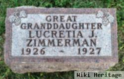 Lucretia J. Zimmerman