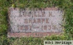 Lucille K Sharpe