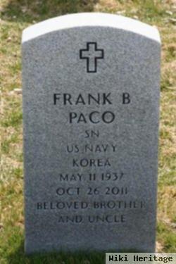 Frank B Paco