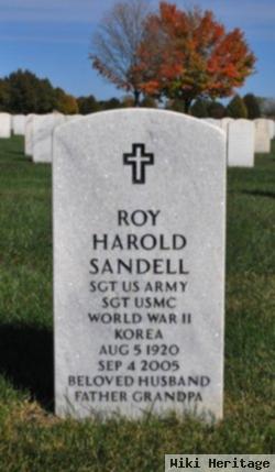 Sgt Roy Harold Sandell