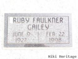 Ruby Faulkner Gailey