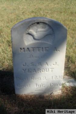 Mattie A. Yearout