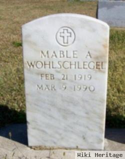 Mabel A. Wohlschlegel