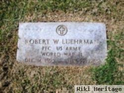 Pfc Robert W. Luehrman