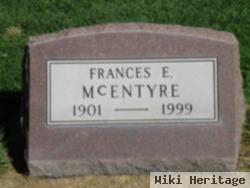 Frances E Mcentryre