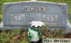 Elbert L. "bert" Mcgrew