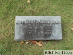 Julius Earl Robertson