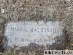 Mary G. Macdonald