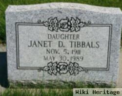 Janet D. Tibbals