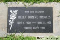 Helen Lorene Buck Broyles