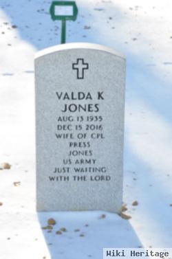 Valda K. Jones