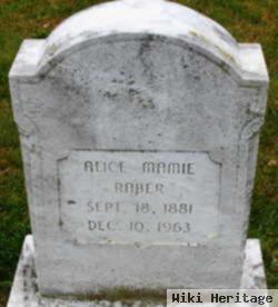 Alice Mamie Raber