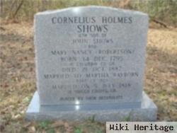 Cornelius Holmes Shows