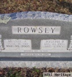 Minnie A. Rowsey