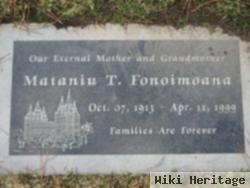 Mataniu Tuia Fonoimoana